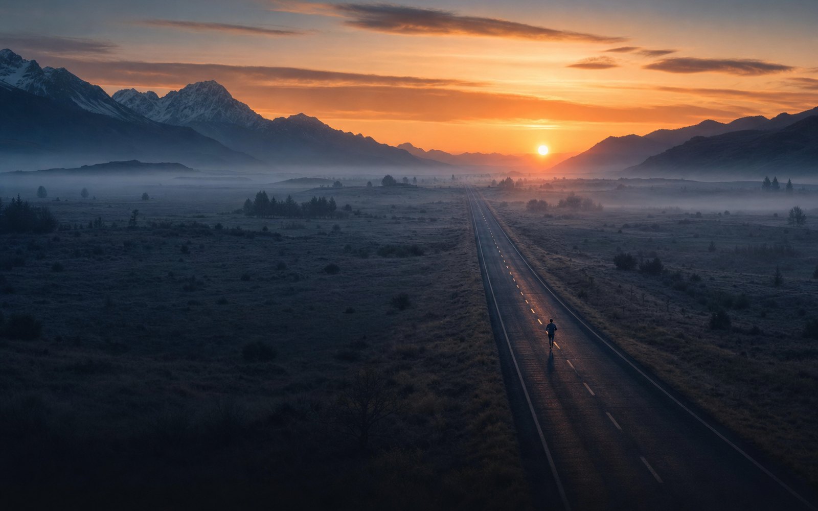 A long road stretching across a misty valley at dawn: the dose-response of aerobic volume